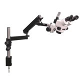 EMZ-13TR + MA502 + FS + FA-3 (10X - 70X) Stand Configuration System, Working Distance: 90mm (3.54")