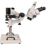 EMZ-5TR + MA502 + FSC + SAS-3 (7X - 45X) Stand Configuration System, Working Distance: 93mm (3.66")