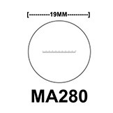 MA280 Eyepiece Micrometer, 10mm divided into 100 units