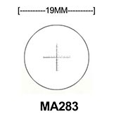MA283 Eyepiece Micrometer, 10mm square divided into 100 units