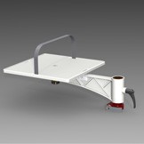 SAS-9/13x13PC Tray for SAS-9 Floor Stand
