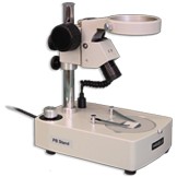 PB Pole Stand with Incident and Transmitted Tungsten Lighting [DISCONTINUED]